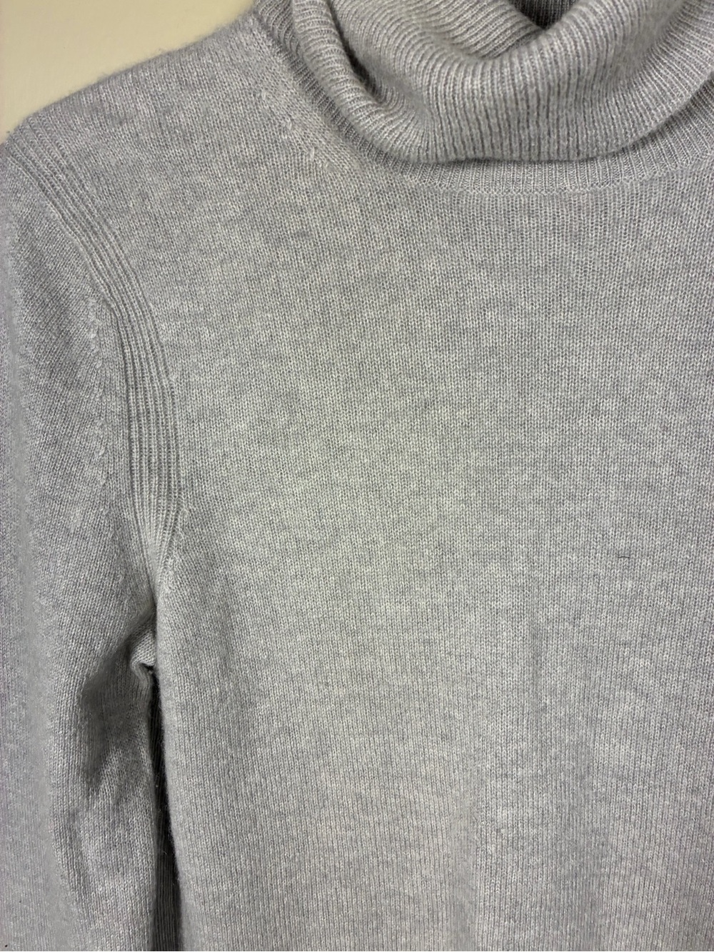 Saks Fifth Avenue 100% Cashmere Funnel Neck Sweater - Picture 2 of 11